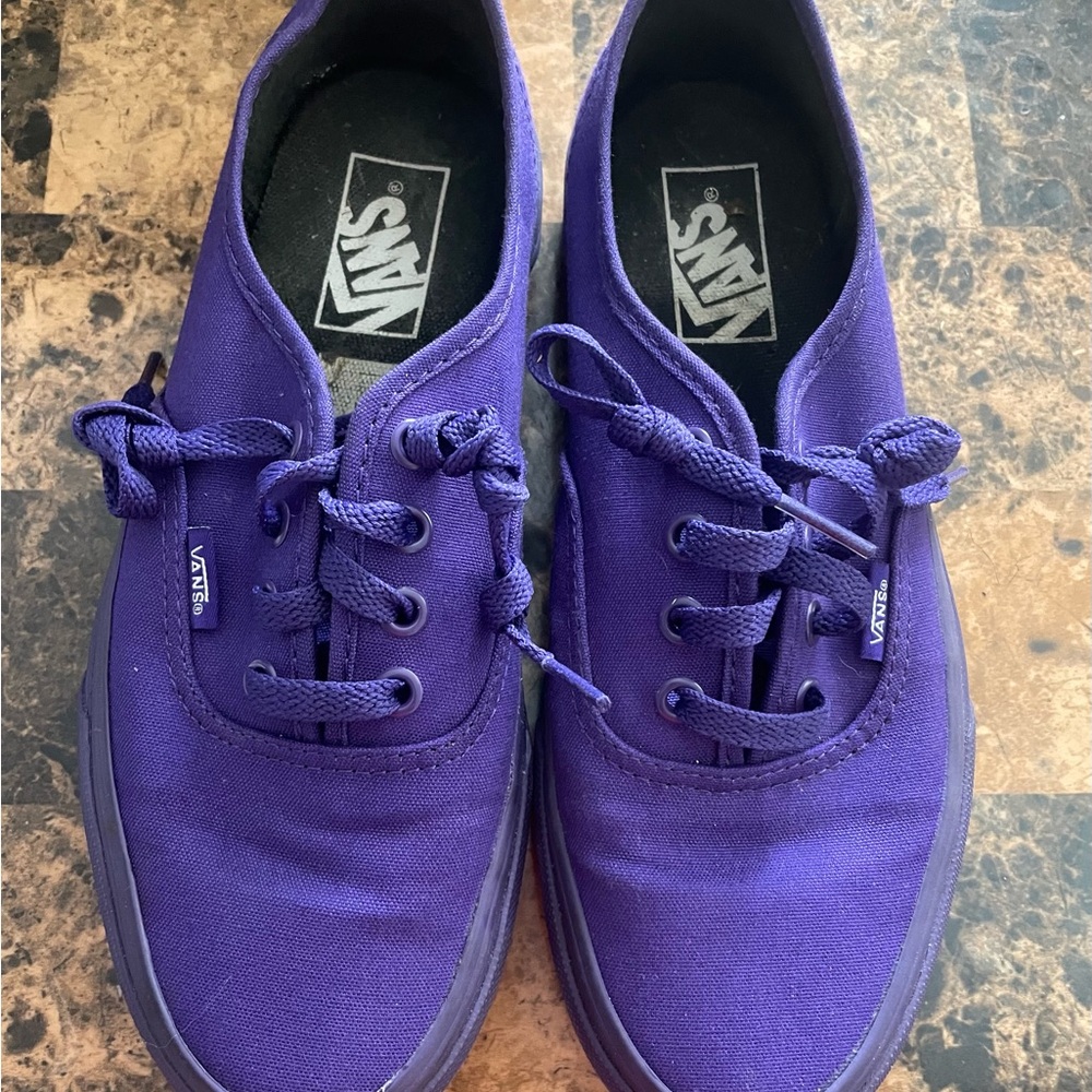 VansBold Purple Sneakers
